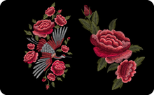 Load image into Gallery viewer, Floral embroidery
